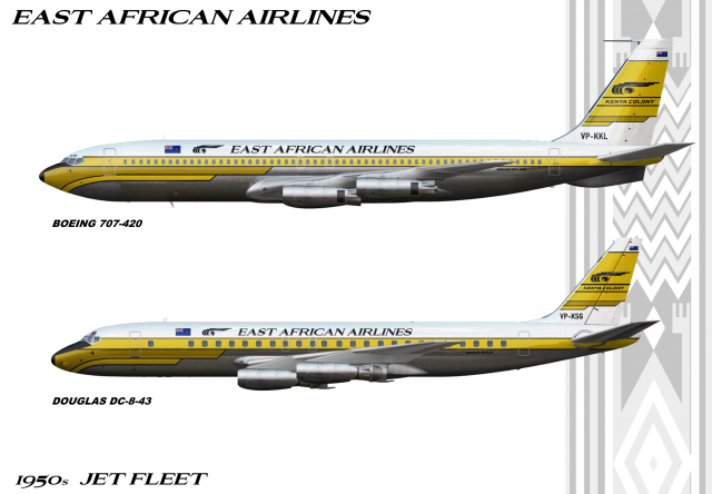 East African 1950s Jet Fleet