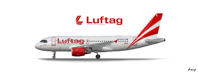 Luftag | Airbus A319-100 Luftag | Airbus A319-100