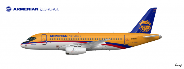 Armenian Airways | Sukhoi Superjet 100