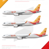 Volspain A320 family poster.