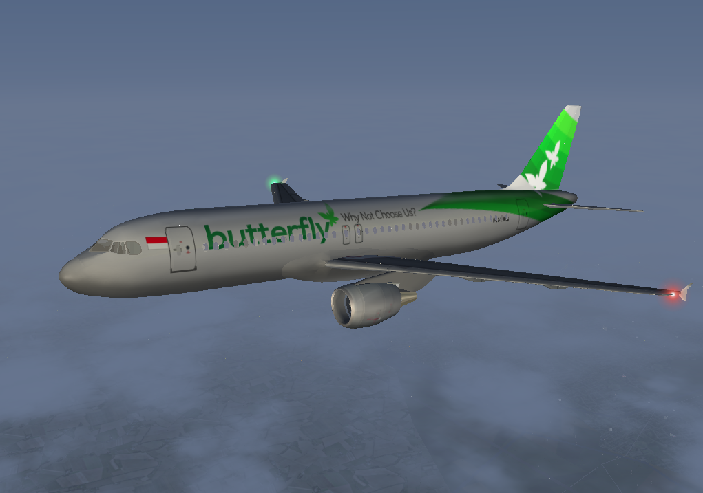 Butterfly A320