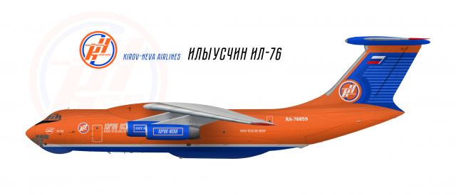 Kirov-Neva Airlines IL-76D