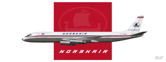 Norskair | 1961 | Douglas DC 8 62