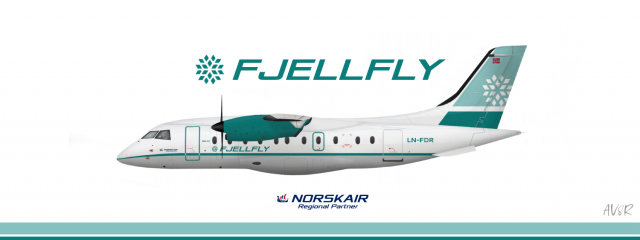 Fjellfly | 1996 | Dornier 328 Fjellfly | 1996 | Dornier 328