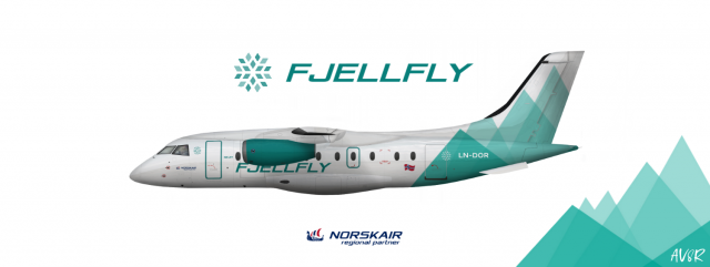 Fjellfly | 2018 | Dornier 328JET