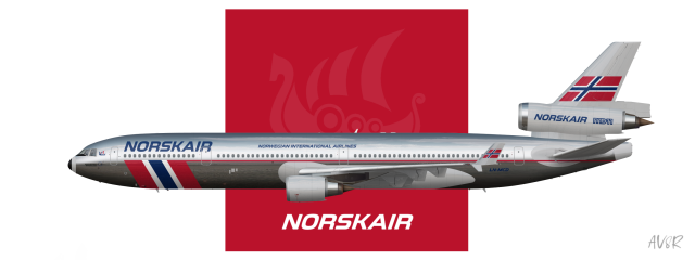 Norskair | 1977 | McDonnell Douglas MD 11
