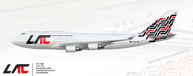 Boeing 747-400BCF in LAC Livery