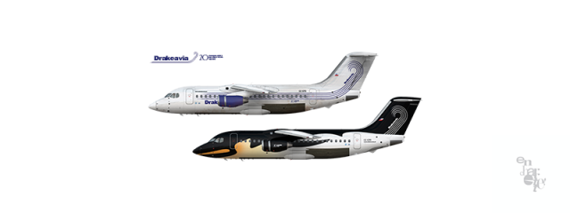 Drakeavia, British Aerospace 146-200's, CC-CPS & CC-CPR