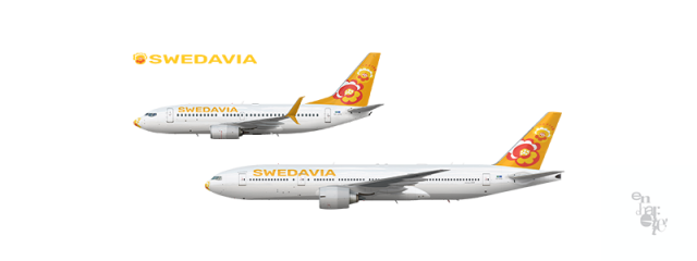 Swedavia AB, Boeing 737-700 & Boeing 777-200ER, SE-DPA & SE-DKB