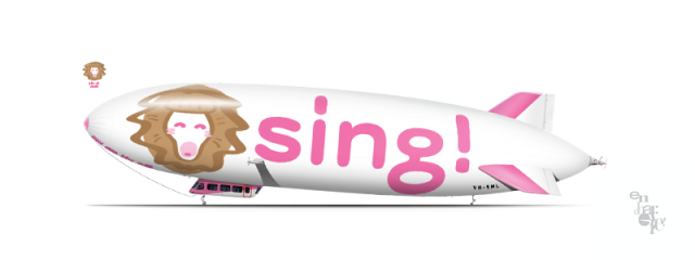 Sing! 醒目產品, Zeppelin NT, VH-SML