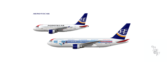 Aerotecas, Airbus A318 & Boeing 767-200, N946TA & N110TA