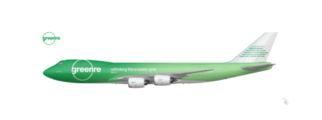 Greenre Worldwide, Boeing 747-8F, N8000E