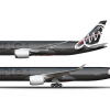 AAA, Airbus A350-1000 & Boeing 787-8, N3512A & N8113A