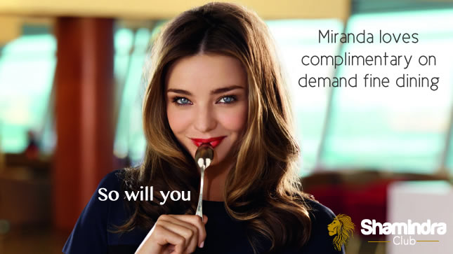 Shamindra Club Miranda Kerr Banner 6 (Fine Dining)