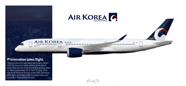 Air Korea | Airbus A350-900 | HL7500