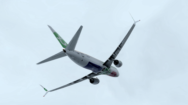PH-HSM climbing out of AGP