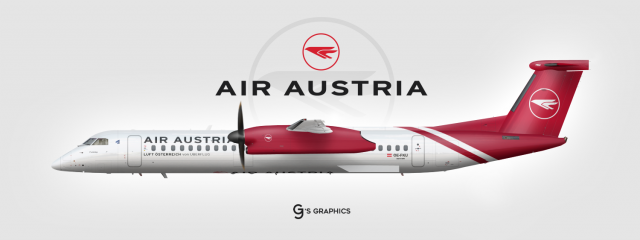 Air Austria Dash 8 Q400