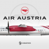 Air Austria Dash 8 Q400