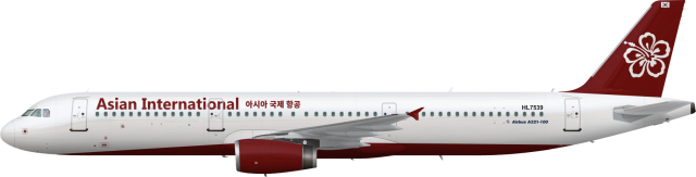 Asian International Airbus A321-100 - Asian International
