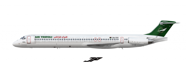Air Tripoli | McDonnell Douglas MD-80 | 5A-TXY