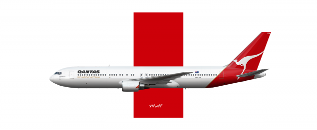 Qantas 767-338ER