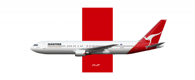 Qantas 767-338ER Qantas 767-338ER