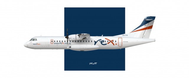 REX Regional Express ATR 72-212A