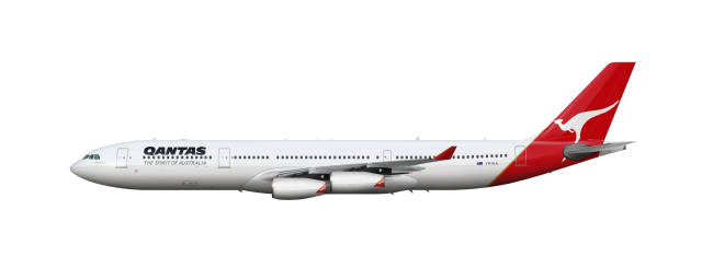 Qantas A340-300