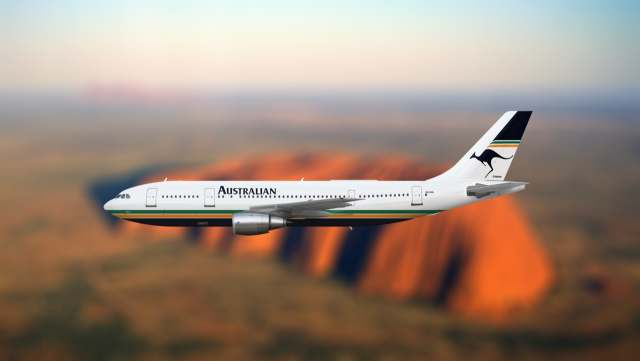Australian Airlines A300B4-203 VH-TAA