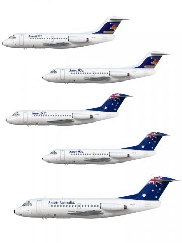 FKF, an Ansett F28 history