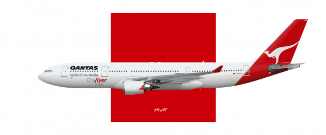 Qantas Airbus A330-202