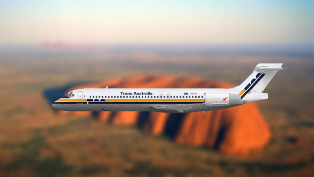 Qantaslink Boeing 717-2K9 TAA Retrojet