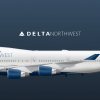 Delta Northwest 747