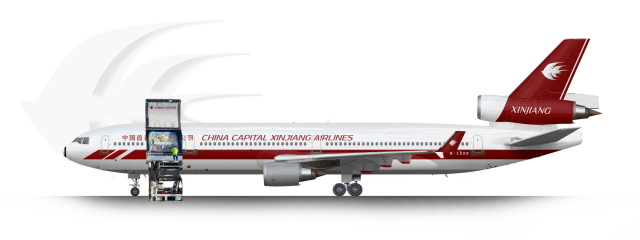 China Capital Xinjiang Airlines McDonnell Douglas MD-11CF