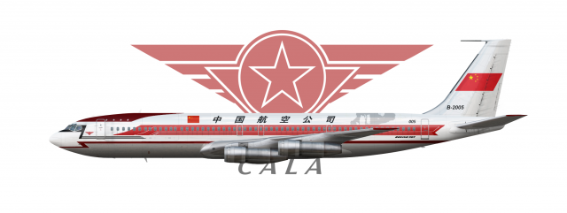 Chinese Air Line Administration Boeing 707-320C
