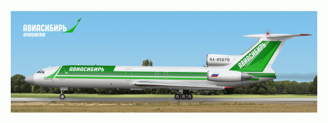 Tupolev Tu 154 AviaSiberia