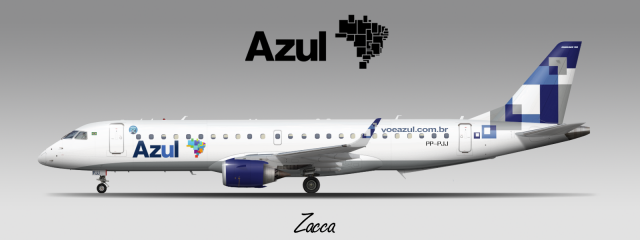 2013, Azul Linhas Aéreas Brasileiras - Embraer E190 (PP-PJJ)