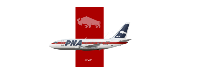 Pacific National Airlines Boeing 737-200 Pacific National Airlines Boeing 737-200