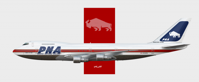 Pacific National Airlines Boeing 747-218B