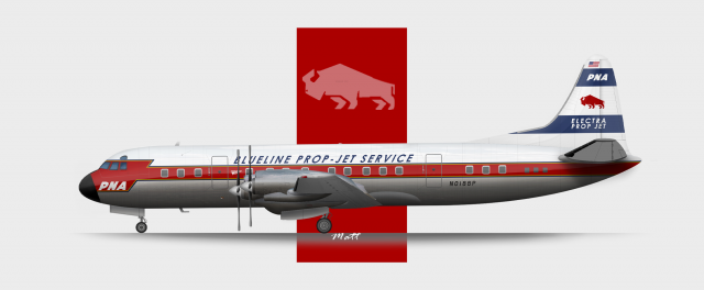 Pacific Northwest Airlines Lockheed L-188A Electra Pacific Northwest Airlines Lockheed L-188A Electra