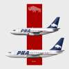 PNA 737 Jurassic Family Poster - 90s Scheme