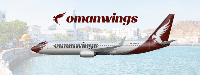 Omanwings | Boeing 737-800 | A4O-CF | 2017-present