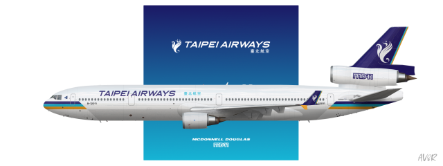 Taipei Airways | McDonnell Douglas MD-11 | 1996 livery