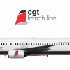 737-800 of Compagnie Générale Transatlantique