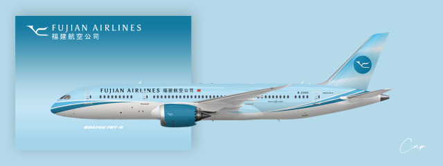 FUJIAN AIRLINES | Boeing 787-8