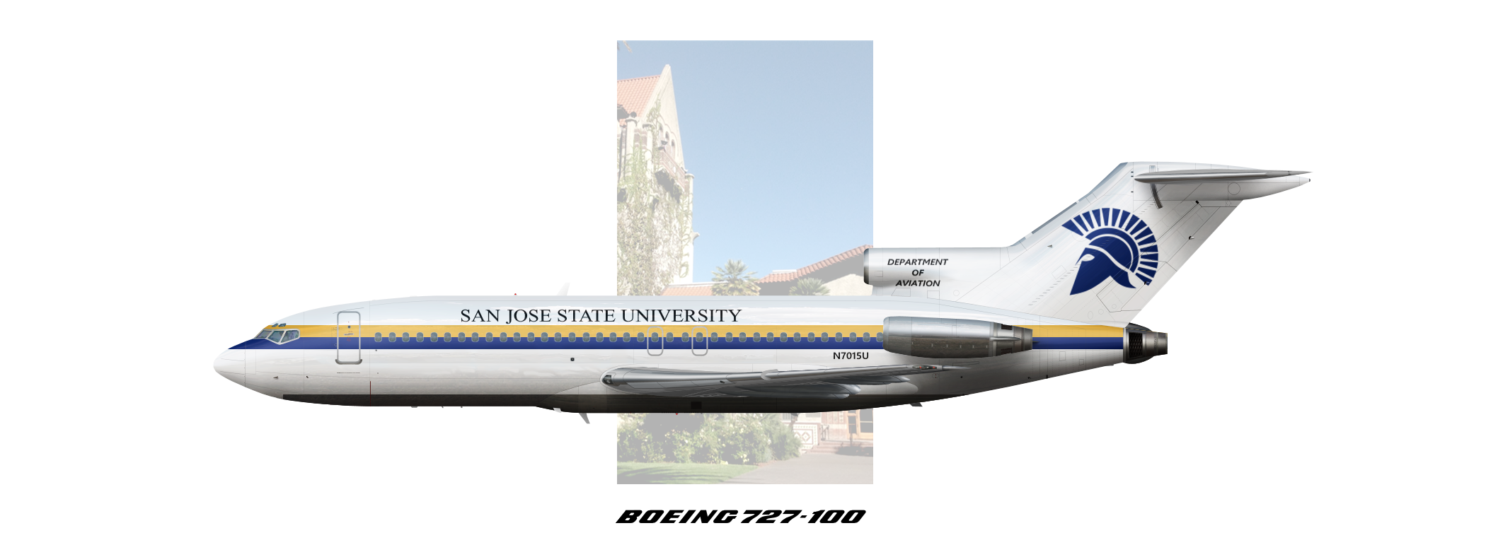 San Jose State University Boeing 727-100 - Vox Eversio