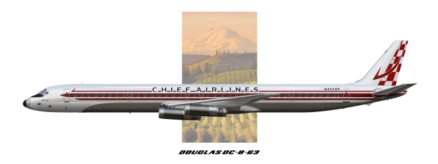 Chief Airlines Douglas DC-8-63