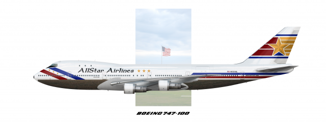 AllStar Airlines Boeing 747-100