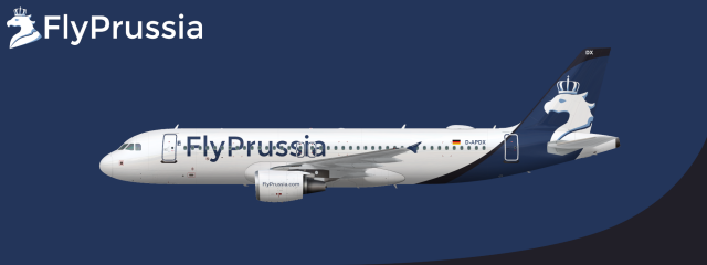 FlyPrussia Airbus A320