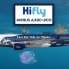 Hifly A330-200 «Turn the tide on plastic» livery CS-TQW